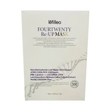 lēfilleo FOURTWENTY Re:UP MASK 面膜, 1組, 5入