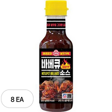오뚜기 바베큐소스 매운맛, 355g, 8개