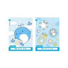 110 모닝글로리 초등 국어노트 8칸 A 1학년 2학년 국산, 1000초등1-2국어_8칸_A_임의