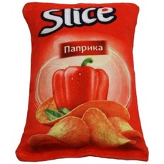 【寵星球】寵物仿真零食玩具 解悶玩具 薯片玩具 寵物發聲玩具 響紙玩具, 1個, 多種顏色