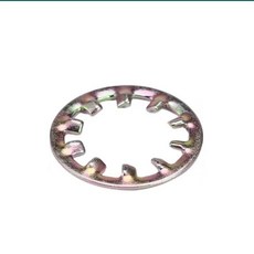 외부 내부 톱니형 잠금 와셔 별모양 스페이서 개스킷, 2. Coloured zinc intern, B. M12(20Pcs)
