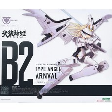 那間店 壽屋 1/1 Megami Device 女神裝置 B2 武裝神姬 天使型 安瓦爾 組裝模型，精緻細節，組裝樂趣, 1個