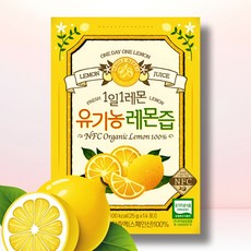 그대로짜낸 유기농 레몬즙 100%원액 NFC착즙, 1박스