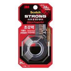 3M Scotch 超強力多用途泡棉雙面膠帶 粗糙表面用, 1個