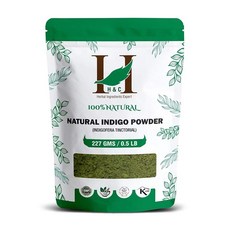 H&C 100% Natural Indigo Powder for Dyeing 227g 1pc, 2개