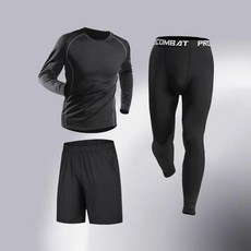 COMBAT PRO 運動套裝 健身訓練服 跑步速幹衣
