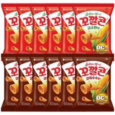 꼬깔콘 군옥수수 67gx6개+고소한맛 67gx6개, 12개, 67g
