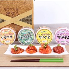 반찬 젓깔 젖 삼채 씨오푸드, 1, 1개