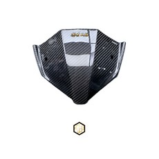 御前二輪 ONES AI-1 碳纖維風鏡 卡夢風鏡 擋風鏡 擋風罩, 1個, 舊版 - 亮面碳纖維