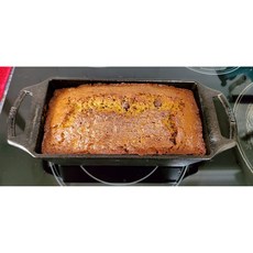 Lodge 美國原裝鑄鐵烤吐司鍋 導熱均勻 輕鬆製作美味吐司與麵包 已開鍋處理 方便使用, 1個, 8.5吋