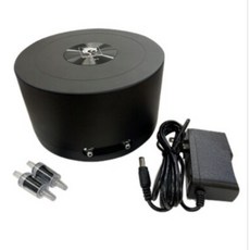 【閃電聯盟】AEROFIN 愛諾芬 雙重靜音空氣馬達 16/min (雙孔) 打氣幫浦 G-63, 1個, Black