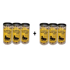 * 유통기한 임박 26.01.05 * 집사상회 강아지 고양이 간식 동결건조 오리가슴살 [ 1 + 1 ] [ 3 + 3 ], 3개, 240g