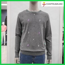 까스텔바작 남성 골프 니트 가디건 데일리 심플 골프웨어 라운넥 풀오버.BGBSSW004DJDH5550333