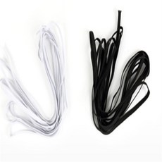 모두다모아 다용도 고무줄 6골 납작고무줄 수예용품, 흰색