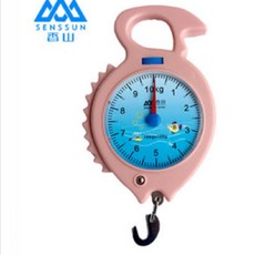 【台灣發貨】彈簧秤勾秤便攜手提稱老式計量稱買菜秤5kg10kg15kg30公斤50公斤 TEHZ, 10kg香山（魚款）, 1個
