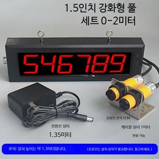 자동 인원계수기 출입 통계 인원 체크 인식기 센서 시스템, 대형 스크린 강화형 (0-2미터), 1개