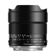 티티아티산 10mm F2 후지 X 마운트 블랙 APS-C 렌즈