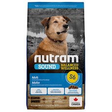 nutram 成犬用 S6 均衡健康系列 犬糧, 1袋