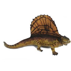 가장 유명한 단궁류 두종류 이빨 디메트로돈 상상력자극 미니공룡피규어