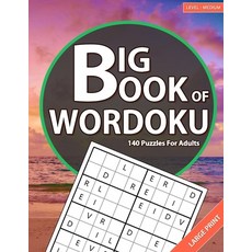 (영문도서) Wordoku Puzzles For Adults: Level- Medium Large Print Word Sudoku Game For Adults And Senior... Paperback, Independently Published, English, 9798870939643