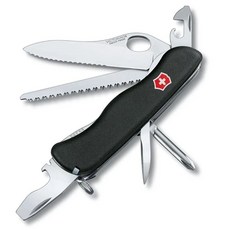 VICTORINOX Trailfinder 軍規單手開瑞士刀 附安全鎖, 1個
