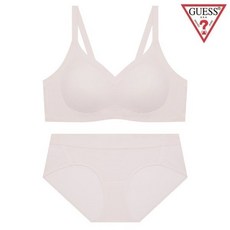매장정품 GUESS 게스 [선물포장] 메쉬 쟈카드 프리컷 브라팬티세트 GEWBRPT641LPK 1376919