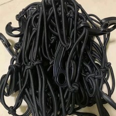 루프랙 그물망 자동차 루프탑 탄력 선반 차량용 지붕 밧줄, 1개, C3 150 x 120 후크 6mm