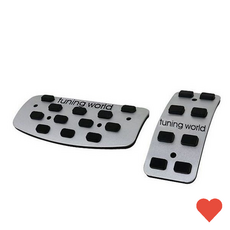 차량 장식 디퓨젼 튜닝 자동차 페달 2p 브레이크 커버