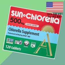 썬 클로렐라 120정 Sun Chlorella Supplement 120 Tablets
