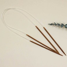 뜨개질 줄바늘 4mm 스웨터바늘 모자 바늘