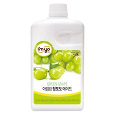 아임요 청포도 에이드, 1.5L, 2개