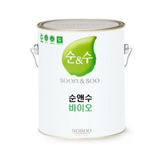 노루페인트 친환경 곰팡이방지 순앤수 바이오 4L 무광, 그레이2, 1개