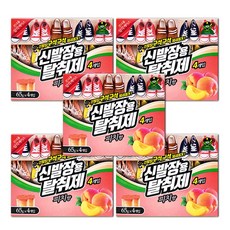 세븐스타 신발장용 탈취제 피치향 본품, 5개, 260g