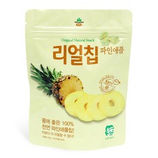 동결건조 파인애플칩 과일칩 리얼칩 20g 산마을