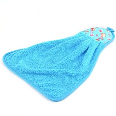 그릇 물기제거 행주 극세사 주방수건 흡수 손수건 고리 아동 어린이집 선물 타월 패브릭 답례품 욕실, 1개