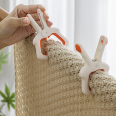 리브온 강력 고정 초대형 이불집게 논슬립 대형 멀티 빨래클립, 10개