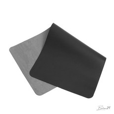 파스텔 심플 모던 가죽 데스크 매트 블랙 70x34cm 휴대용 마우스장패드 책상매트 키보드패드 사무용 데스크테리어