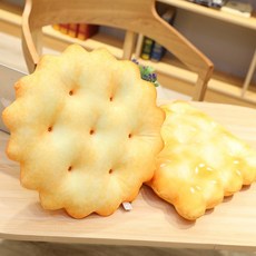 棉床本舖 好吃餅乾彈力坐墊 交換禮物 生日禮物 坐墊 和室墊 靠墊, 方形1入