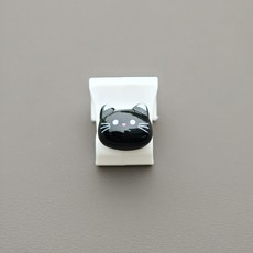 귀여운 고양이 장갑함 걸이 자동차 조수석 인테리어 걸이 차량용 수납 선반 수납 신기, 검은 고양이 갈고리, 하나