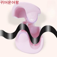 CuteQueen 볼륨고데기 뿌리볼륨 고데기 자동회전 롤팬 무선 미니 고데기 전문가용 매직기, 부정적인 이온 + 더블 헤어 케어, 달콤한 꿀 분말