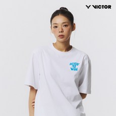 빅터 아울렛 오버핏 반팔 티셔츠 VT25CTO202U 배드민턴 탁구 스쿼시 스포츠웨어