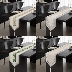 사계절 플래그 홈카페 테이블러너 2인 4인 6인 식탁보 테이블보, 01.A-Type, 30×140(2인), 1개