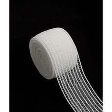 퀼트스타 S라인 소프트터치고무줄_35mm, 화이트, 1개