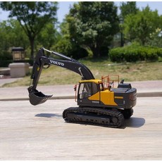 볼보 굴삭기 다이캐스트 포크레인 모형 EC220E 1대50, EC220E 레드, 1개