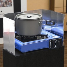 버너 바람막이 10단 화력 캠핑용품 휴대용