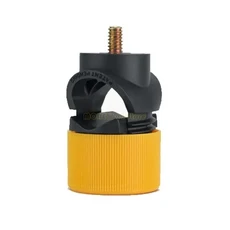 삼각대 암 연결 클램프 튜브 마운트 커넥터 롱 암 라이트 스탠드 어댑터, 01 Yellow