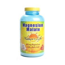 Nature's Life 蘋果酸鎂粉 600mg, 1個, 360克