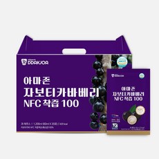DDAKJOA 아마존 자보티카바베리 NFC착즙100, 20개, 60ml