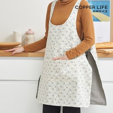 카퍼라이프 전자파 감소 양면 앞치마 항균 구리섬유 임산부선물, 1개