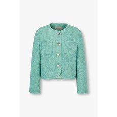 VOV 아웃 포켓 트위드 크롭 자켓 7155110001 1001948